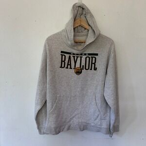 Fall Rush Baylor Bears Hoodie Gray Womens XL Pullover NCAA Collegiate Academia